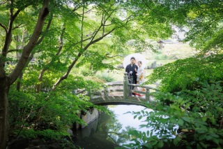 【7/1～9/6】特典付き！サマーキャンペーン✨旧安田庭園で撮影♡『和装壱点プラン』　データ130枚