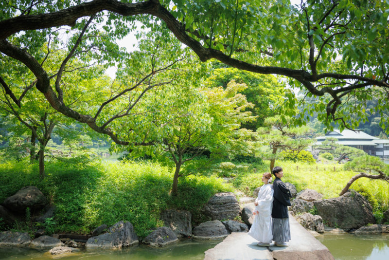 【7月枠残りわずか・8/16まで限定】特典付き!サマーキャンペーン✨清澄庭園で撮影♡『壱点プラン』 和装1着/データ130枚納品