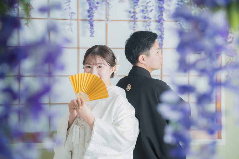 【5月限定50カットプラス】ロケ&times;スタ和洋プラン✨スタジオ（和）&times;東京駅ナイト（洋）和洋各1着／データ150枚／新婦ヘアメイク込