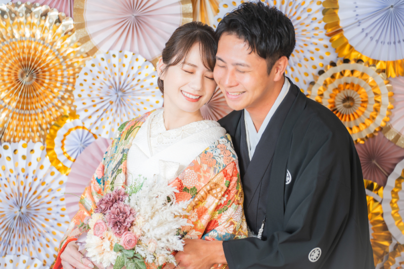 【4/6～5/10平日限定】新緑CP・ウェルカムボード付き✨浅草＋スタジオで撮影♡『弐点プラン』　新婦2着／データ230枚納品