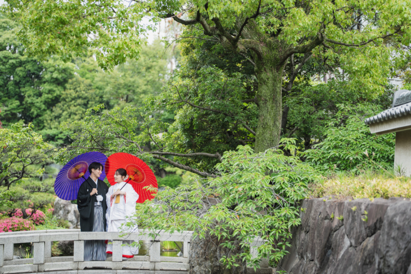 【4/6～5/10土日祝限定】新緑CP・ウェルカムボード付き✨花畑記念庭園＋東京駅『和洋弐点プラン』衣装各２着／データ210枚