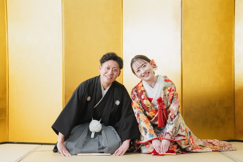 【７月限定１万円OFF】　通常50,000円&rArr;40,000円『スタジオ壱点プラン』和装1着／データ80枚納品