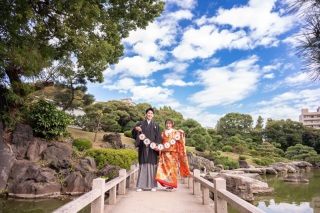 ≪10/1～10/30撮影平日限定≫特典付き！清澄庭園『和装壱点プラン』88,000円／和装1着／庭園撮影／追加料金なしで安心♪