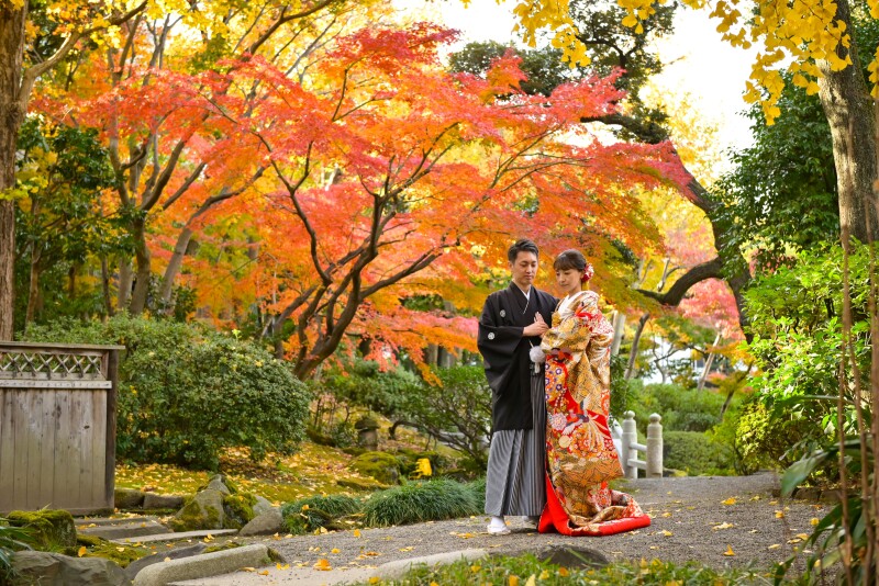 紅葉11月下旬～12月上旬　和装弐点プラン　平日130,000円　土日祝料金22,000円➡11,000円
