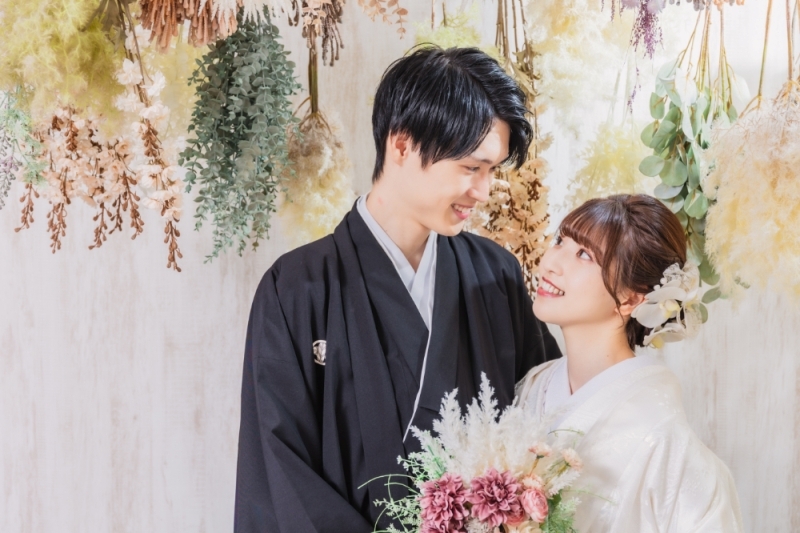 【1/4~1/15の撮影限定】 庭園+スタジオ撮影♡平日68,000円の『お年玉プラン』 衣裳2着+データ150枚