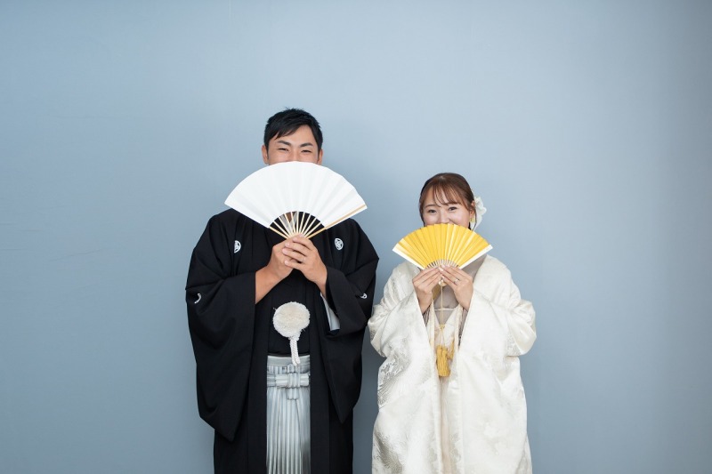 センスを開いて