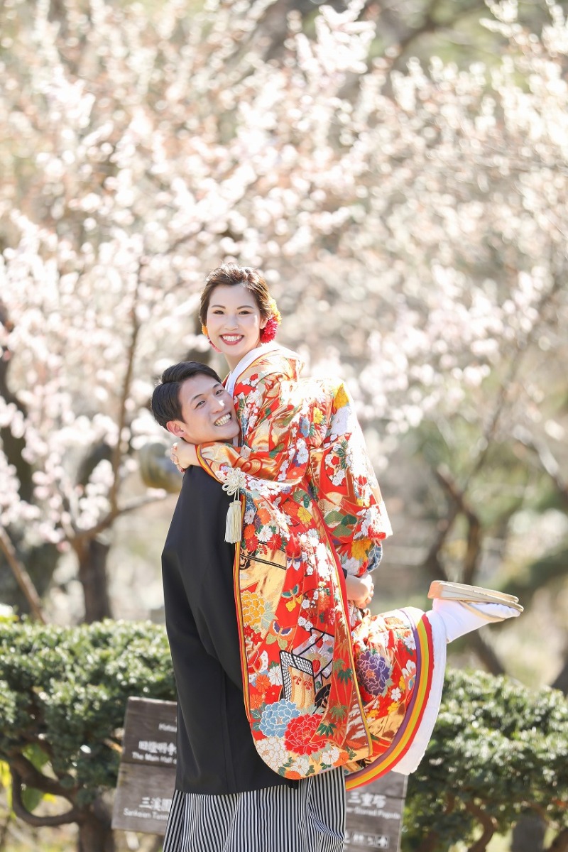 和装にぴったりの梅撮影！！