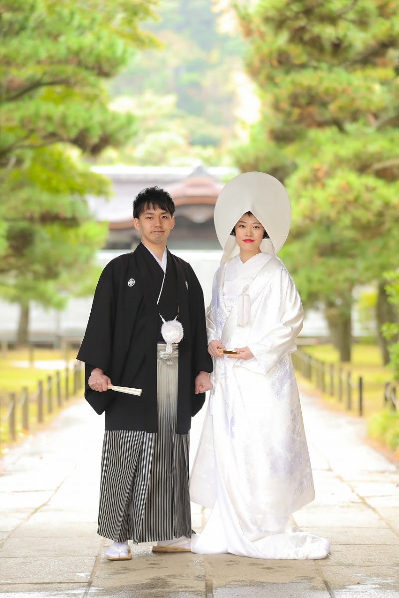和装婚礼の定番です