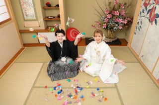 スタジオ内、和室で！