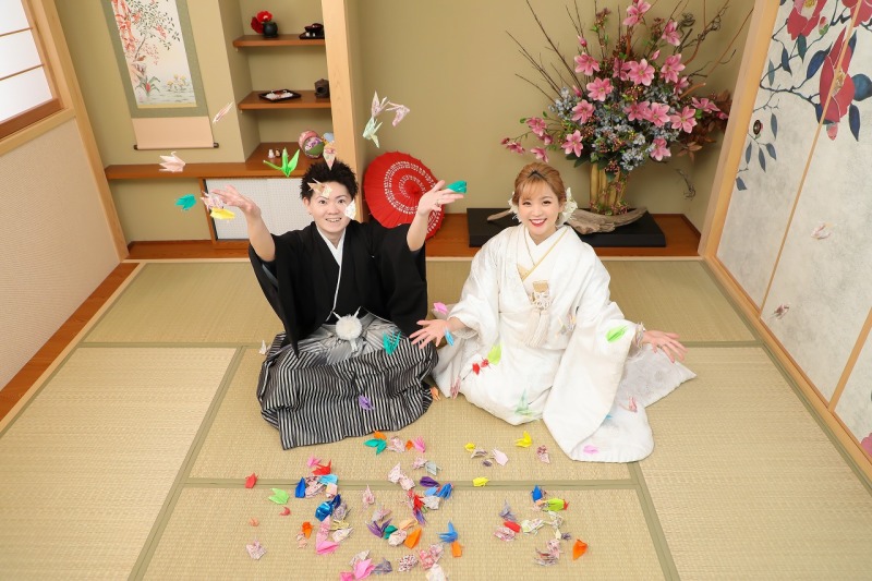 スタジオ内、和室で！