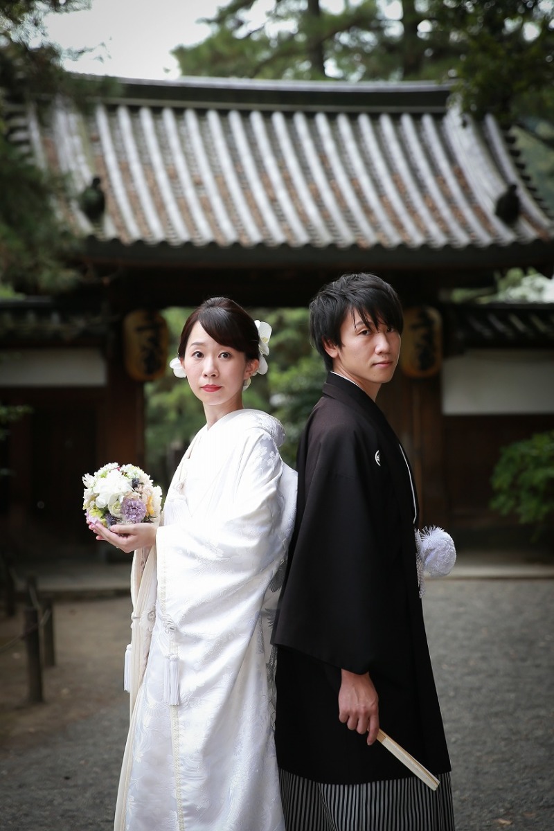 門とかっこよくキメちゃいました