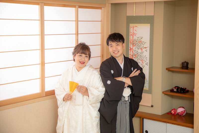 スタジオでのカット！