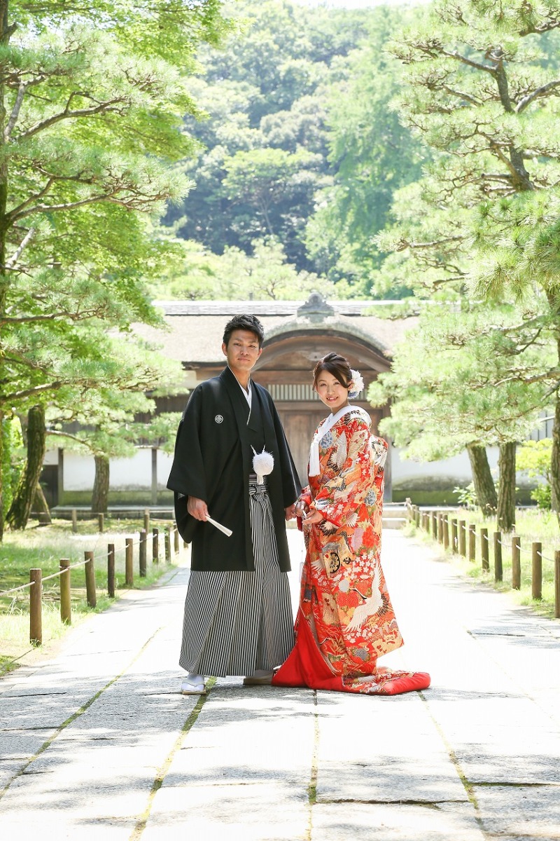 二人でかっちりと