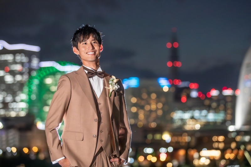 新郎様ソロショット