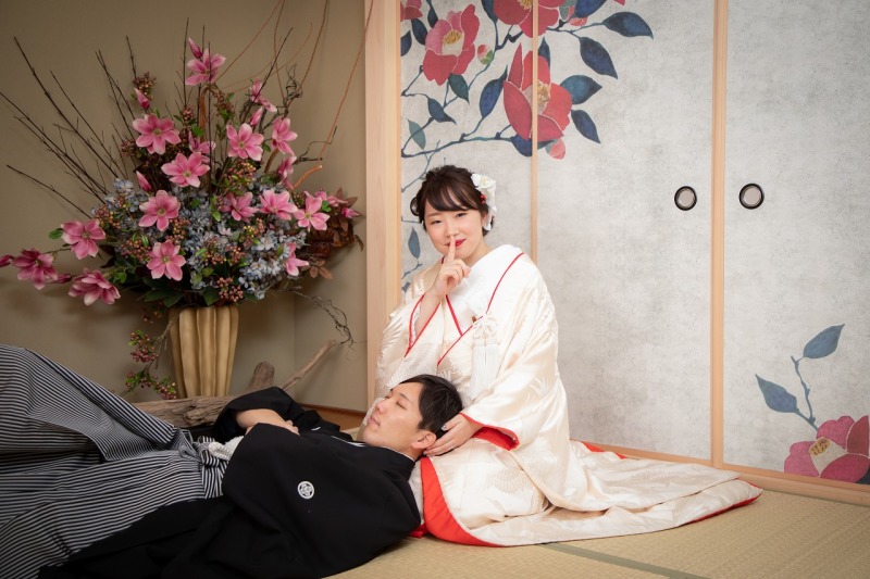 静かに・・・！