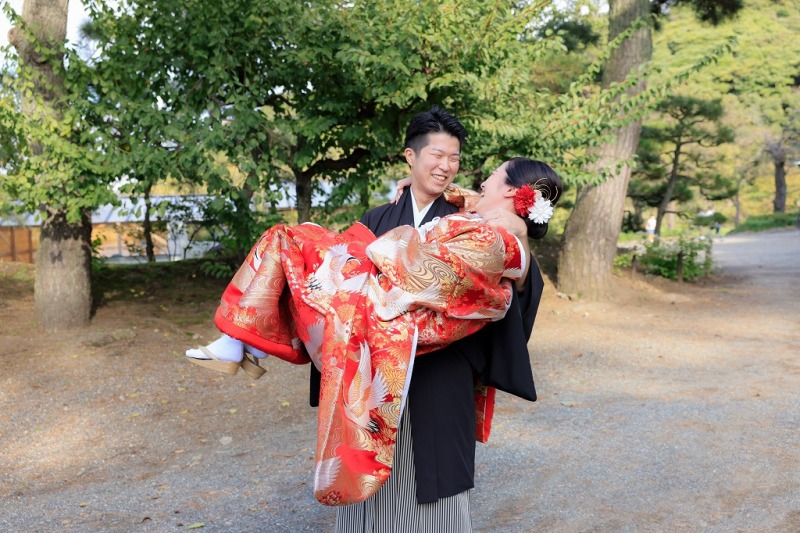 お姫様抱っこ