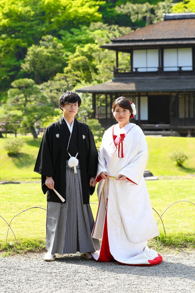 かっちりポーズも！