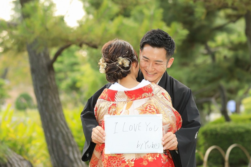 新郎様からメッセージ