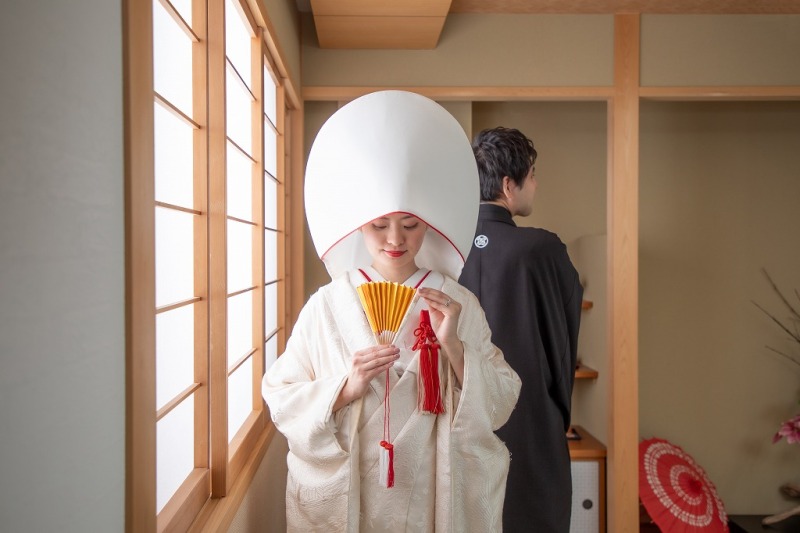 背中合わせショット