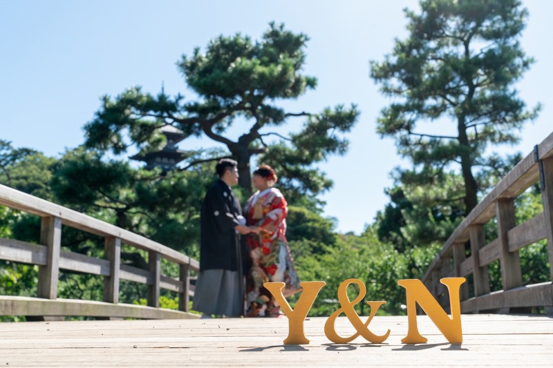 お持ち込みのイニシャル撮影