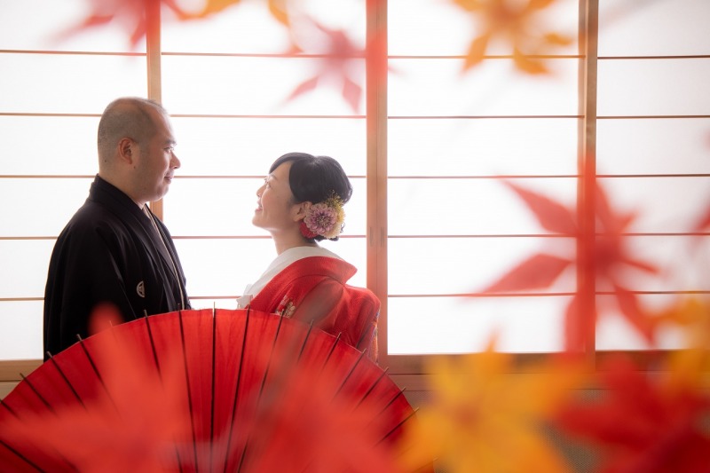 もみじと一緒に