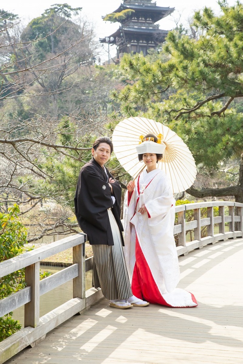 橋で撮りました