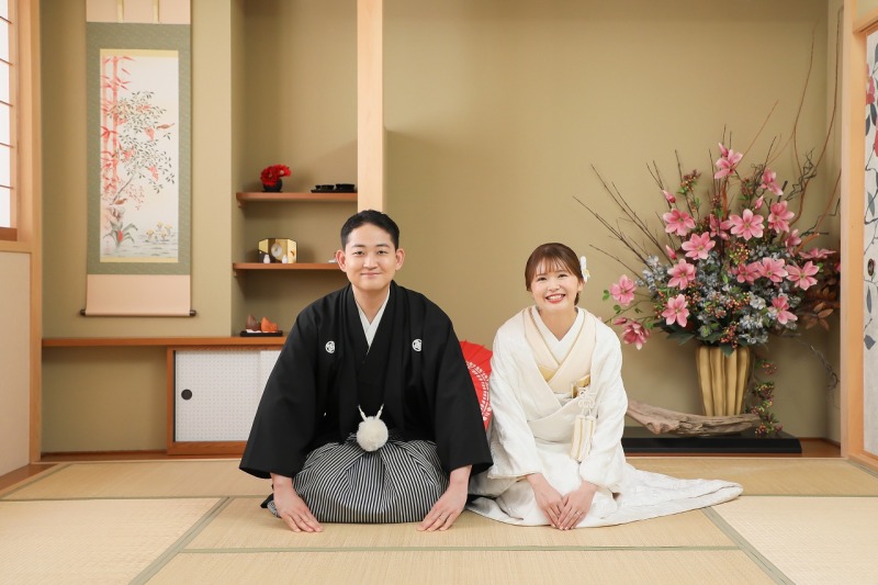 スタジオ撮影の定番『お辞儀』撮影