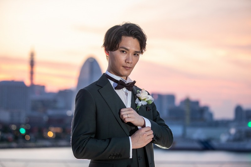 ご新郎様のソロショット