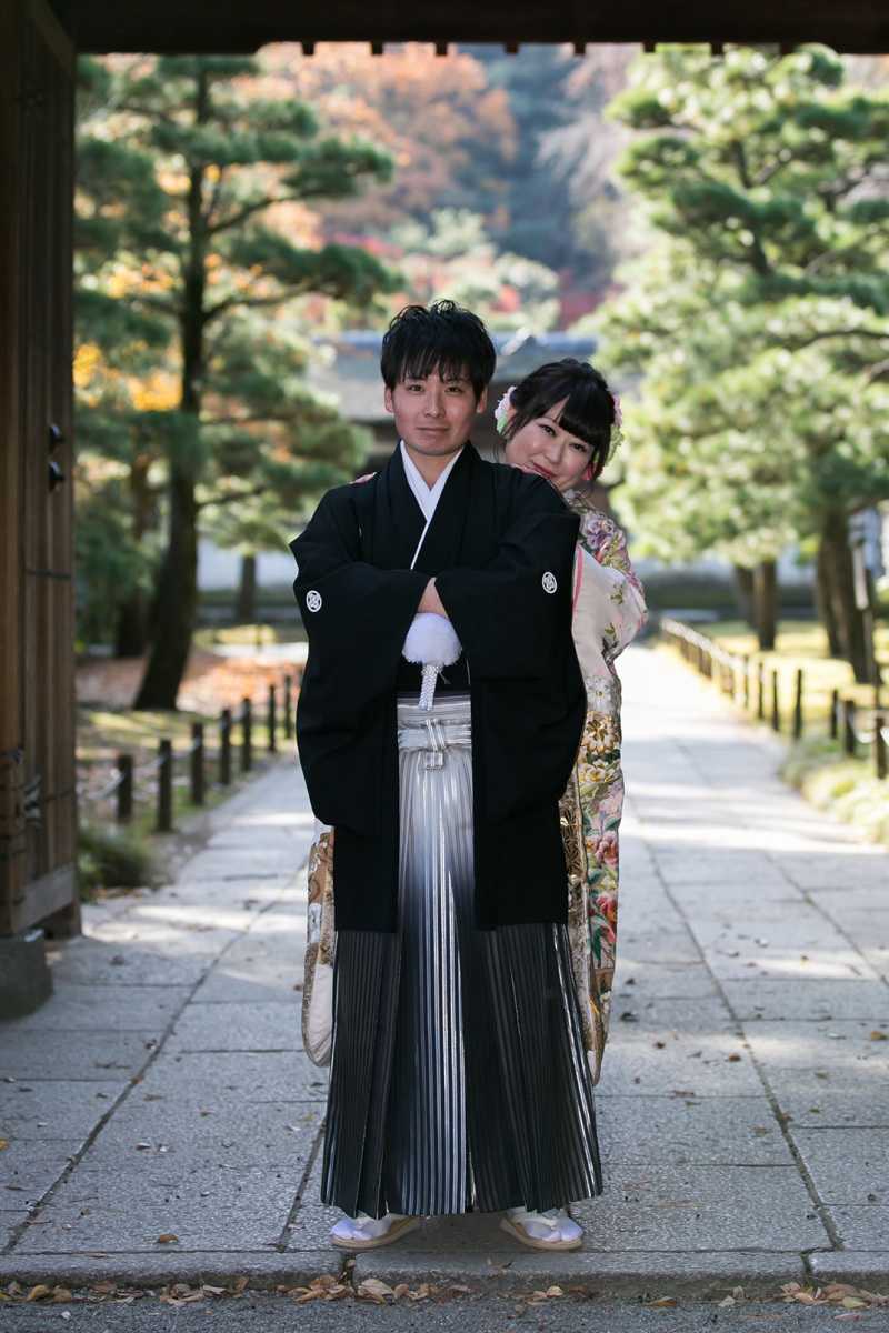 新郎様のたくましいショット