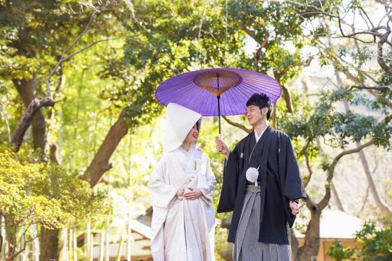 白無垢にお着替え