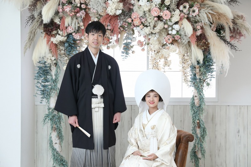 かつら高島田ご利用もプラン内でできますよ