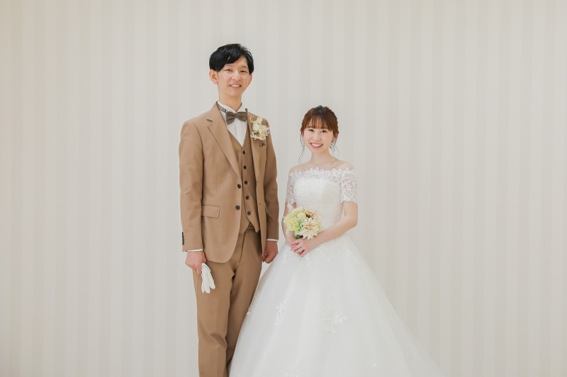 かっちりめのポーズで一枚！