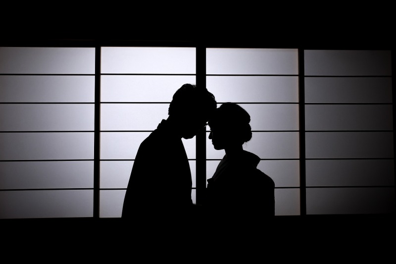 シルエット撮影