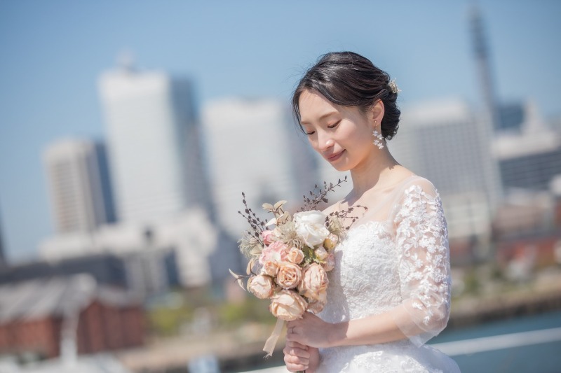 ご新婦様のソロショット