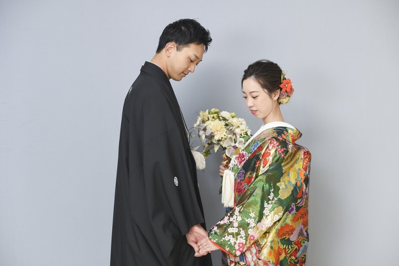 ブーケを使って