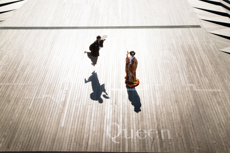 新婦様のもとへ