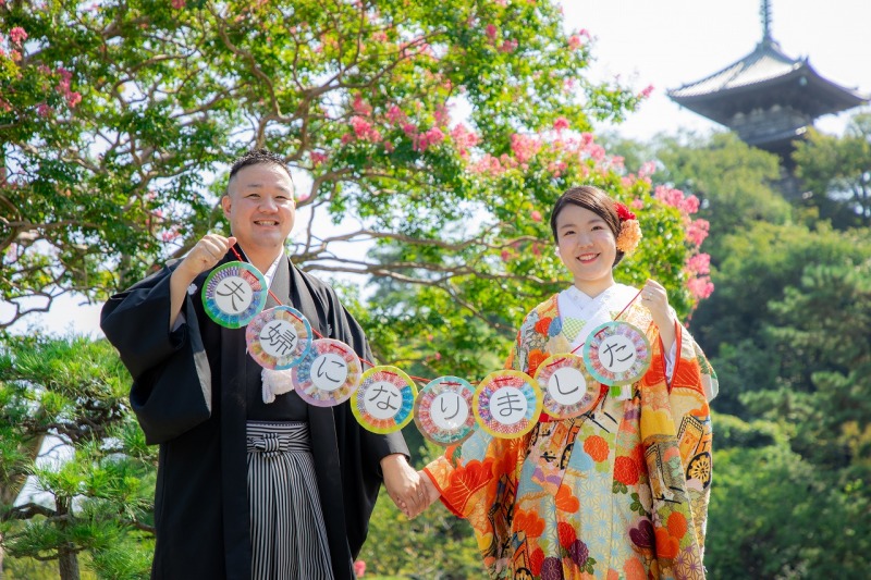 小物を使って♡