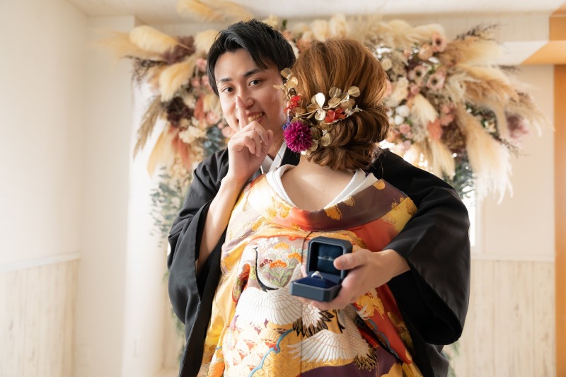 ご新郎様からも