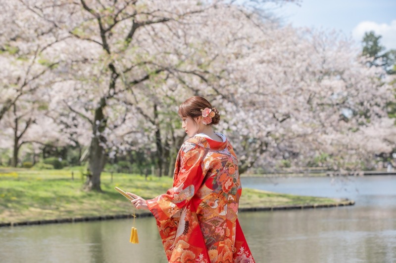 ご新婦様のソロショット
