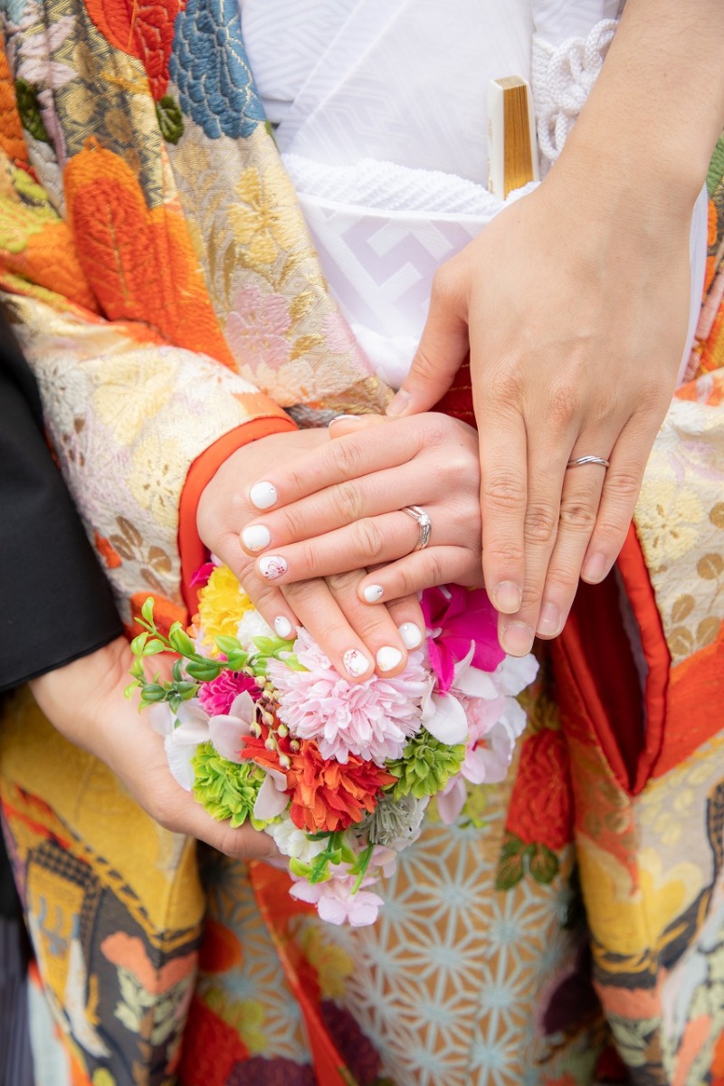 指輪とネイル♡