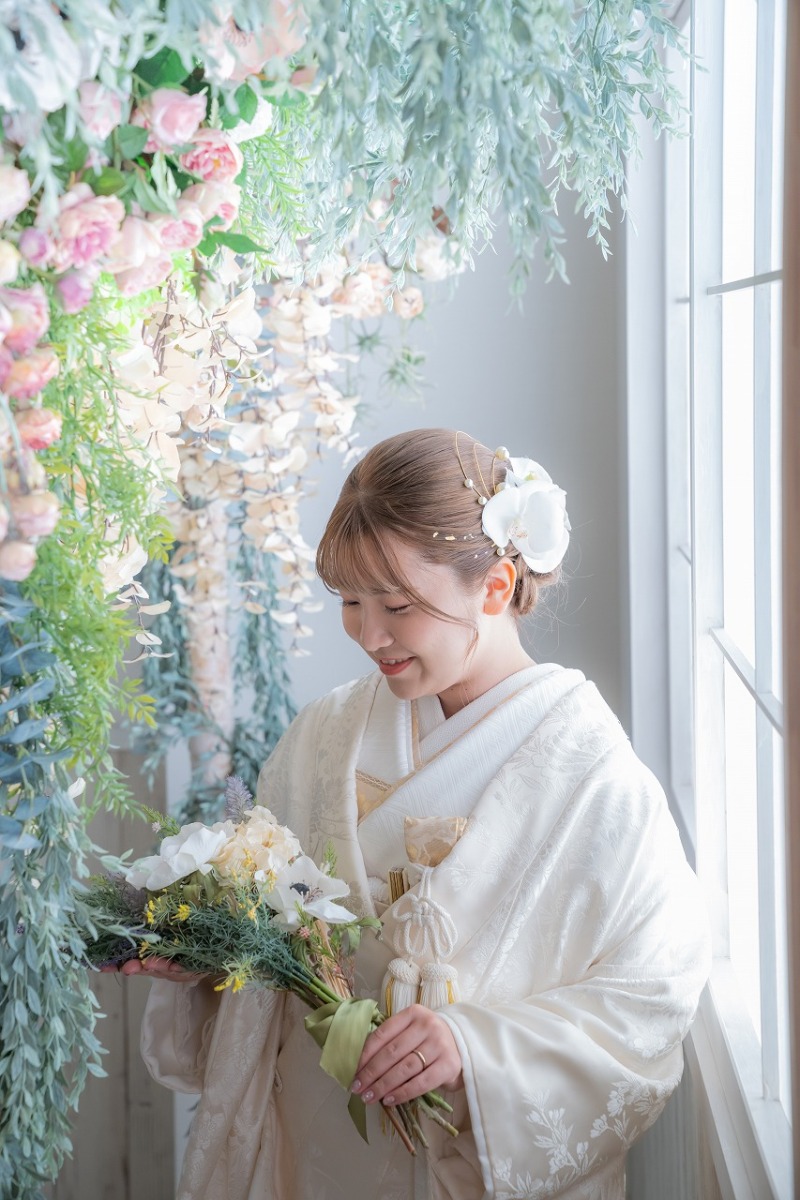 ご新婦のお一人ショット