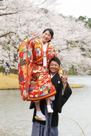 希望通り以上の写真とたくさん撮っていただけました。