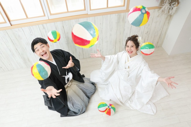 紙風船を楽しく