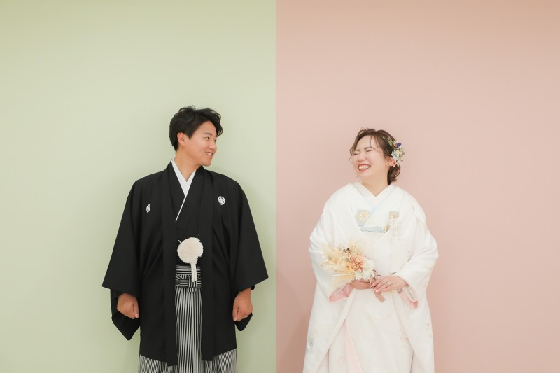 カラーウォールで！