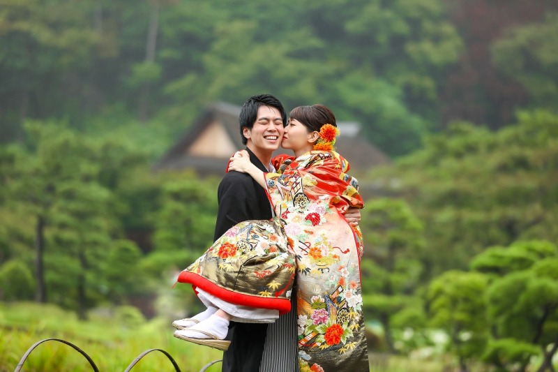 ほっぺにちゅっ☆