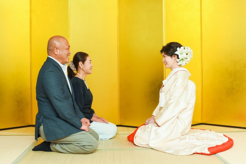 ご両親と・・・