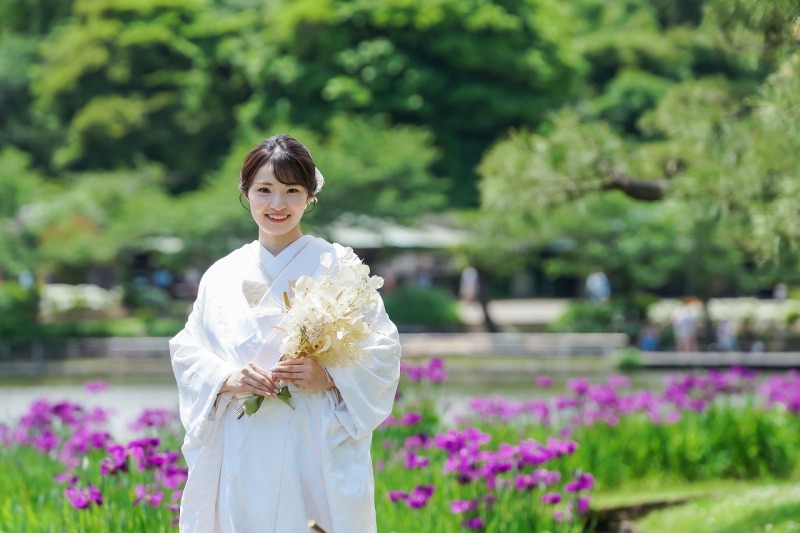 ご新婦様のソロショット