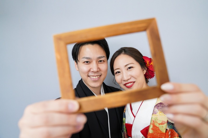 お二人が写真の中に！？