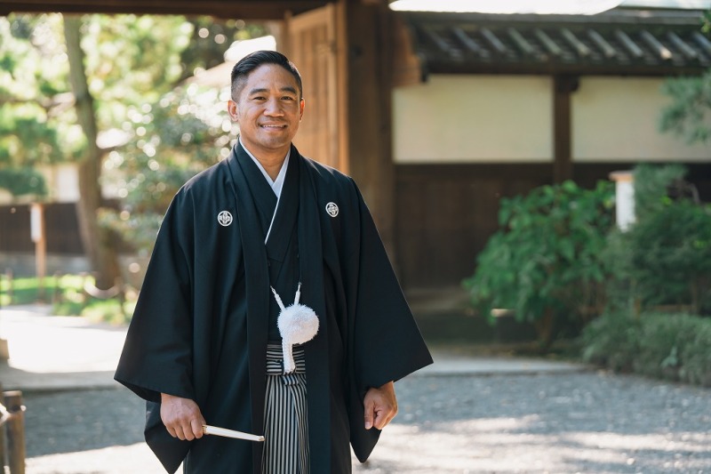 ご新郎様ソロショット