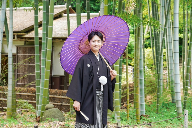 ご新郎様のソロショット